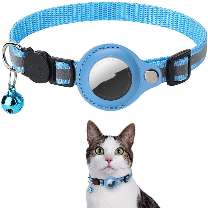 Reflective Waterproof Airtag-Compatible Pet Collar