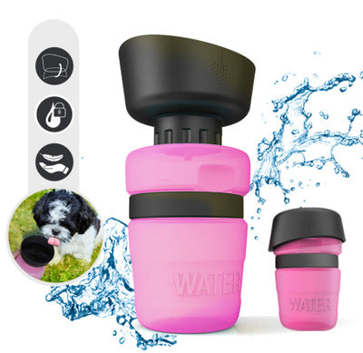 Foldable Outdoor Pet Travel Water Bottle