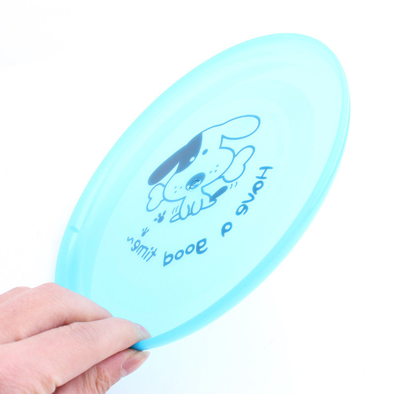 Silicone Dog Flying Saucer Toy