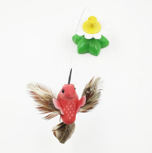 Electric Rotating Butterfly & Bird Toy for Pets