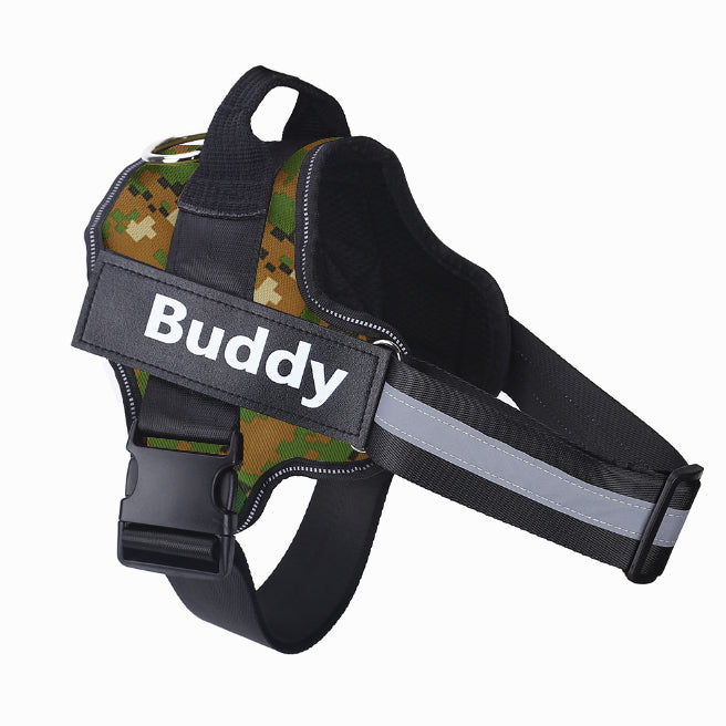 Reflective No-Pull Adjustable Dog Harness