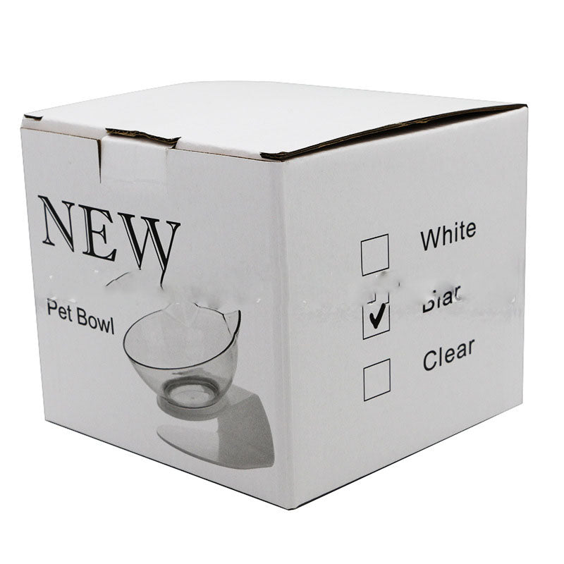 Non-Slip Double Cat Bowl with Raised Stand