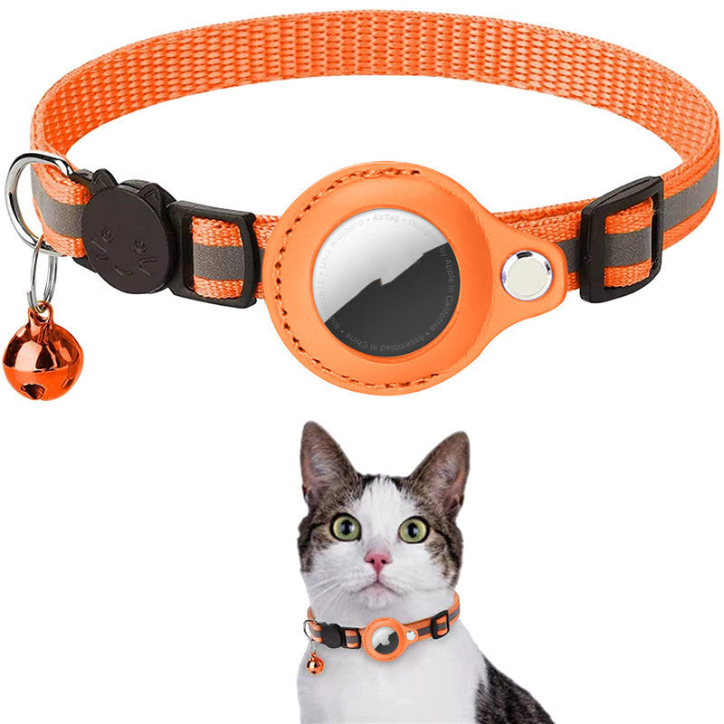 Reflective Waterproof Airtag-Compatible Pet Collar