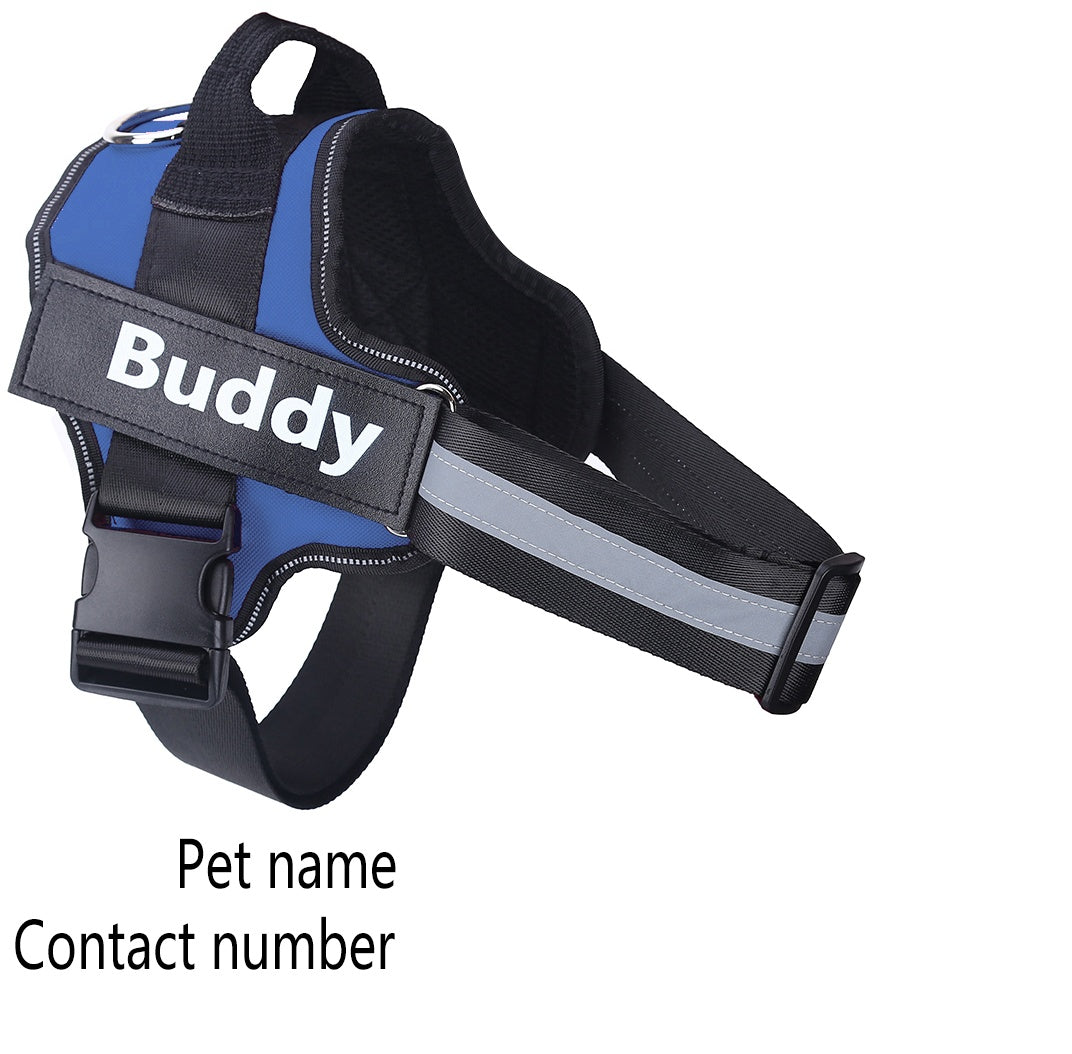 Reflective No-Pull Adjustable Dog Harness