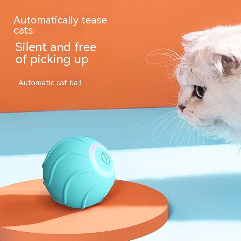 Automatic Rolling & Bouncing Smart Cat Toy Ball
