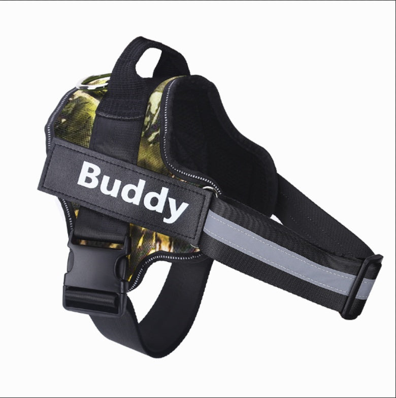 Reflective No-Pull Adjustable Dog Harness