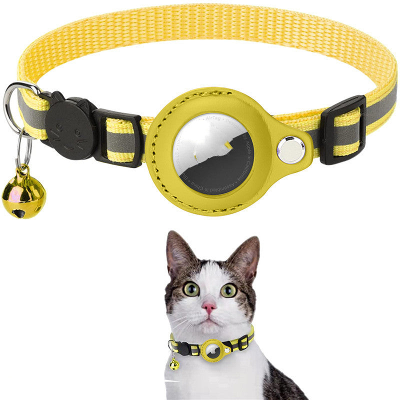 Reflective Waterproof Airtag-Compatible Pet Collar
