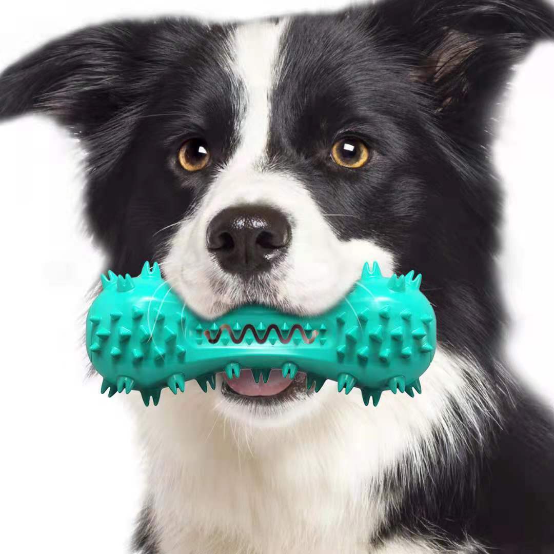 Rubber Molar Chew Toy for Dog Teeth Cleaning