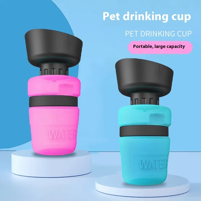 Foldable Outdoor Pet Travel Water Bottle