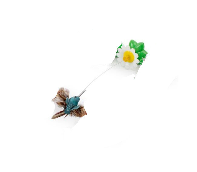 Electric Rotating Butterfly & Bird Toy for Pets