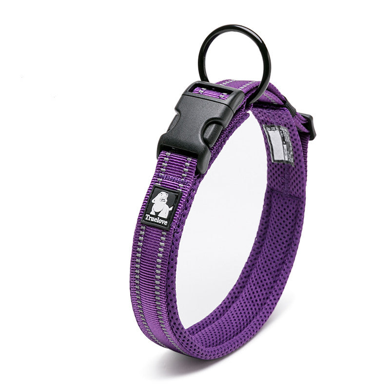 Reflective Soft-Padded Anti-Strangulation Dog Collar