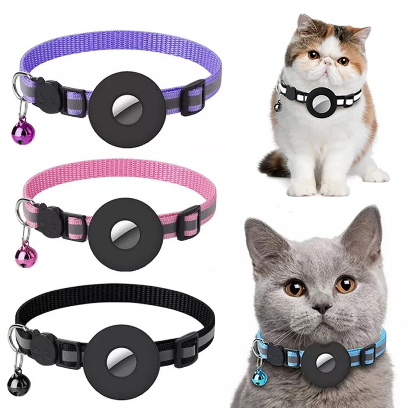 Reflective Waterproof Airtag-Compatible Pet Collar