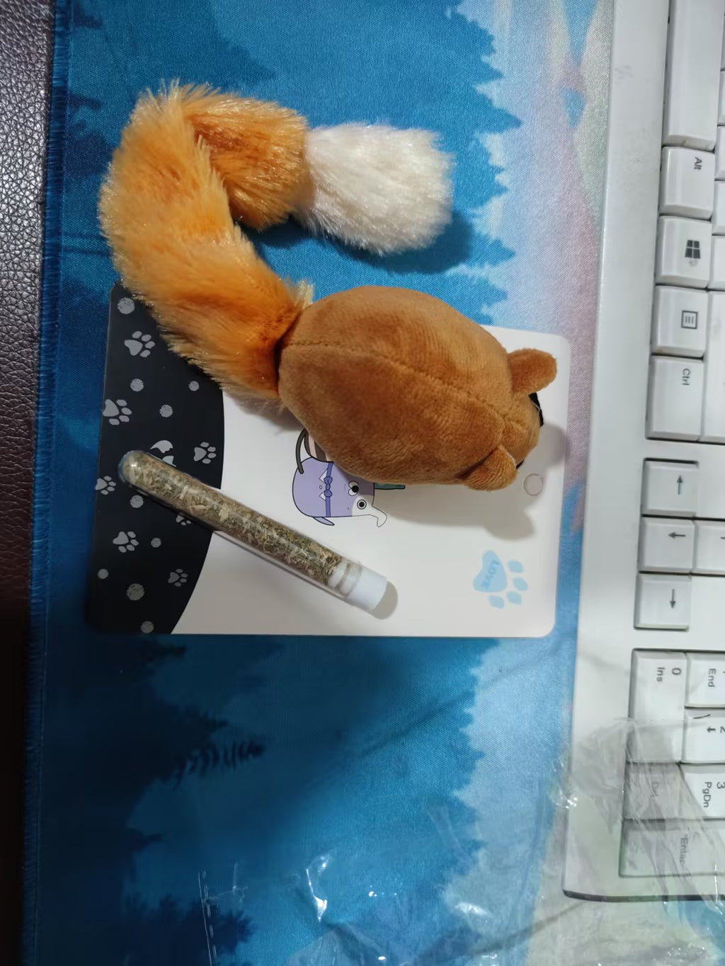 Long-Tail Mouse Teaser Toy for Cats