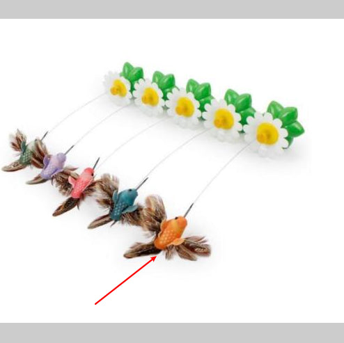 Electric Rotating Butterfly & Bird Toy for Pets