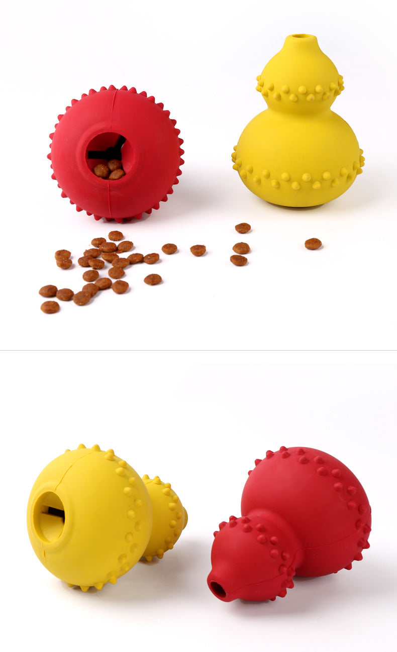 Natural Rubber Treat-Dispensing Pet Toy