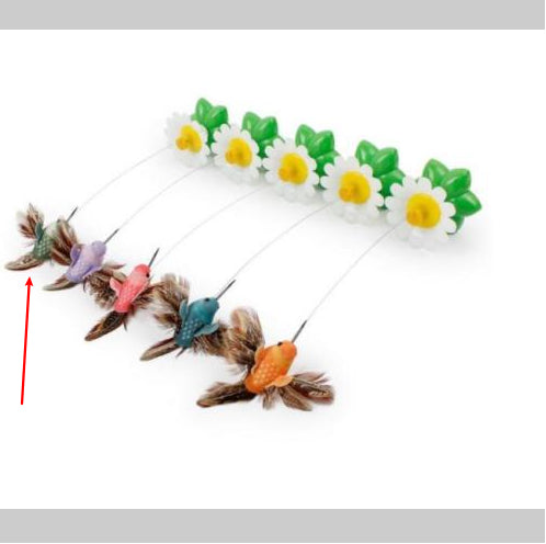 Electric Rotating Butterfly & Bird Toy for Pets
